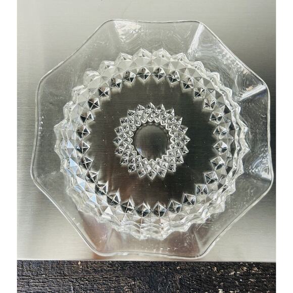 EAPG Bryce Bros Amazon Sawtooth Serving Bowl Scallop Rim Early American 1890's - Picture 3 of 16